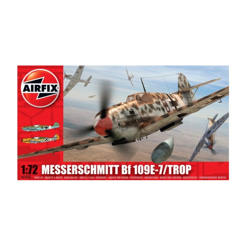 Airfix - 1/72 Messerschmitt Bf109E-7/Trop