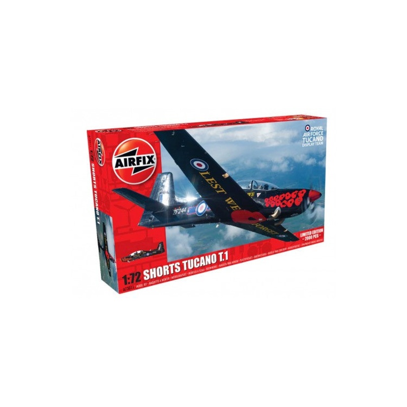 Airfix - 1/72 Shorts Tucano T.1 -Lest We Forget Ltd.Ed.