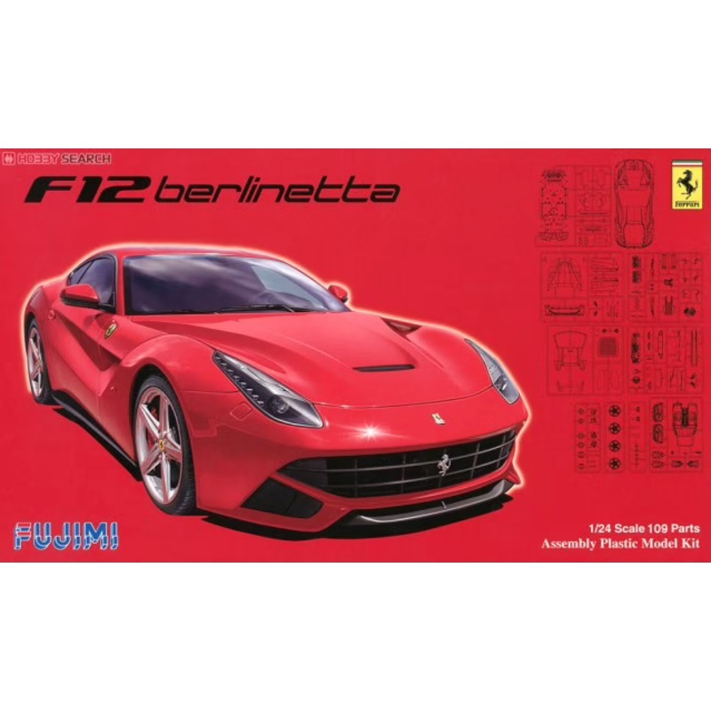 Fujimi - 1/24 Ferrari F12 Berlinetta