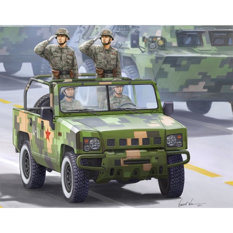 Hobby Boss - 1/35 Chinese BJ2022JC "Yong Shi" SUV 0.5t Jeep (incl. P.E. parts)