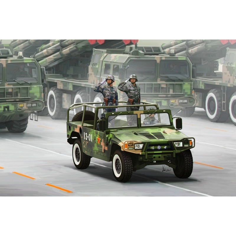 Hobby Boss - 1/35 Chinese "Meng Shi" 1.5 Ton Military Vehicle (incl. P.E. parts)