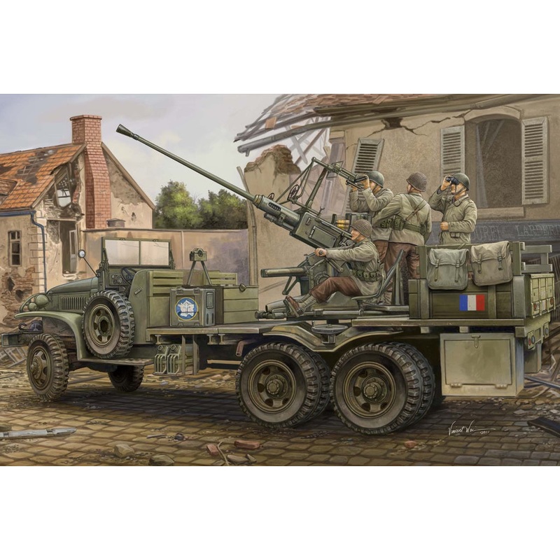 Hobby Boss - 1/35 GMC Truck w/Bofors 40mm Gun (82459)