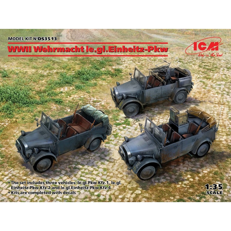 ICM - 1/35 WWII Wehrmacht Le.Gl.Ein