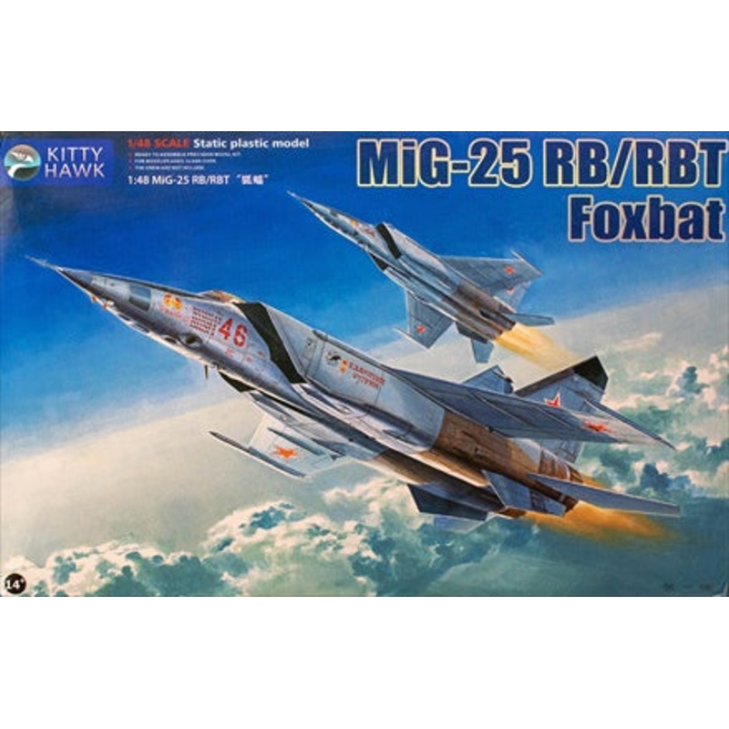 Kitty Hawk - 1/48 Mig-25 RB/RBS "Foxbat-B/D"