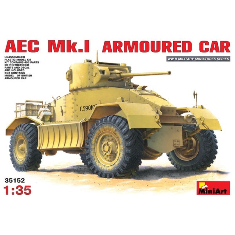 Miniart - 1/35 AEC Mk.1 Armoured Car