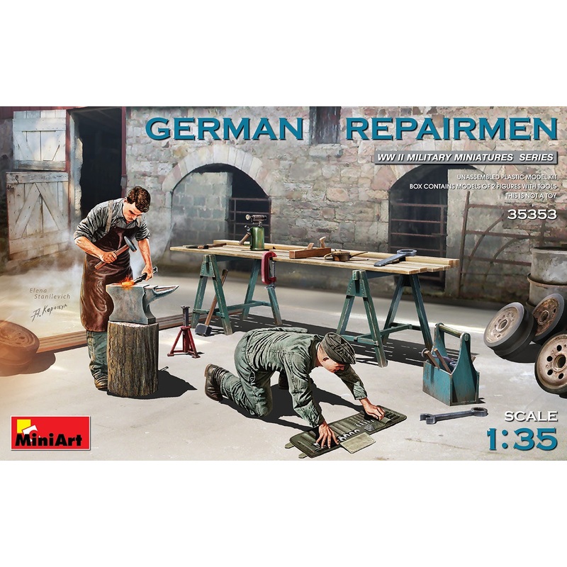 Miniart - 1/35 German Repairmen