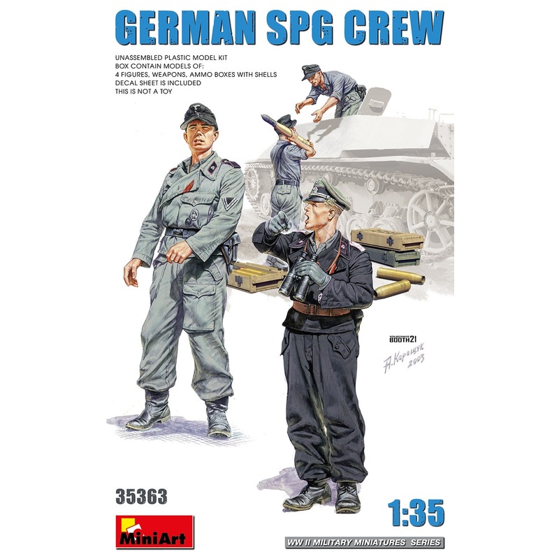 Miniart - 1/35 German SPG Crew