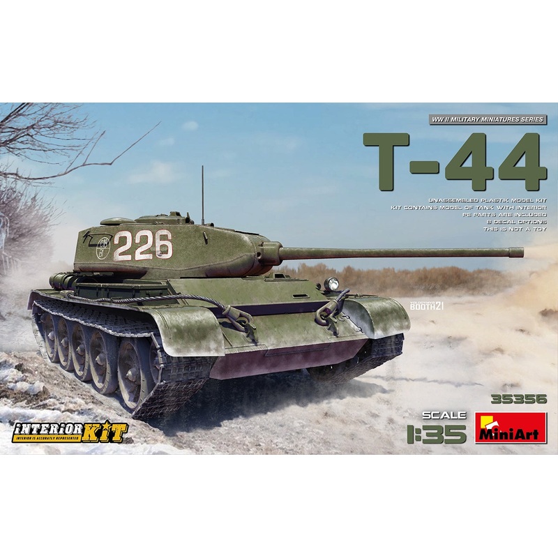 Miniart - 1/35 T-44 w/ Interior