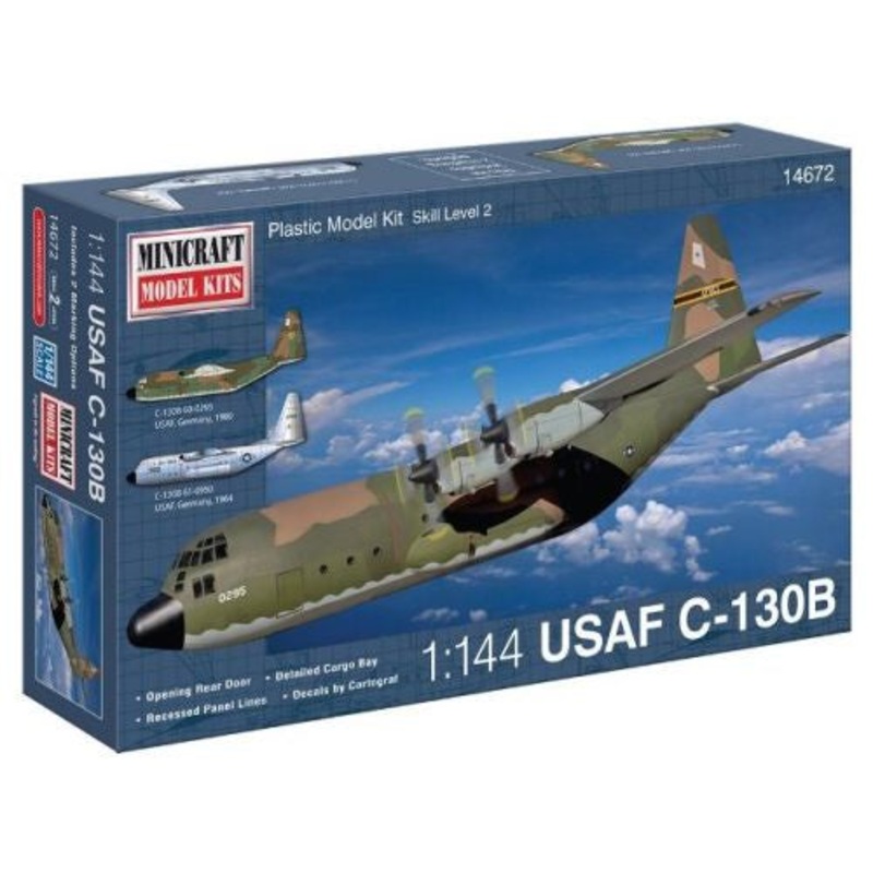 Minicraft - 1/144 C-130B USAF