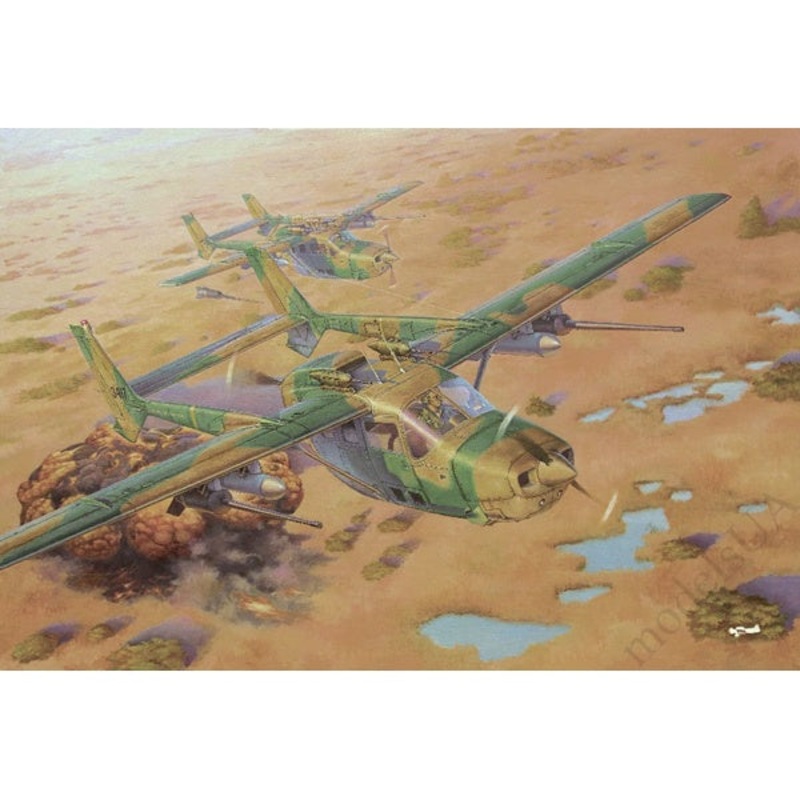 Roden - 1/32 Reims Cessna FTB337G Lynx "Bush war"