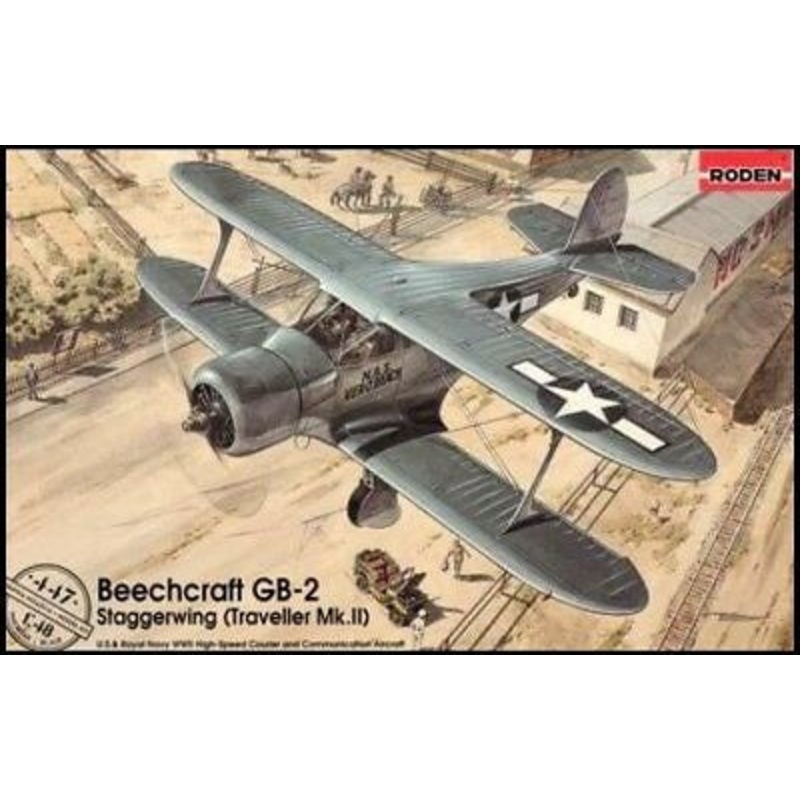 Roden - 1/48 Beechcraft GB-2 Staggerwing