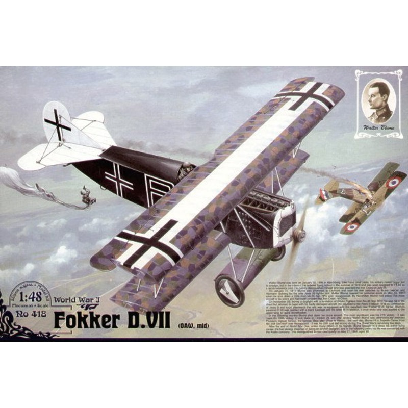 Roden - 1/48 Fokker D.VII (OAW) Mid