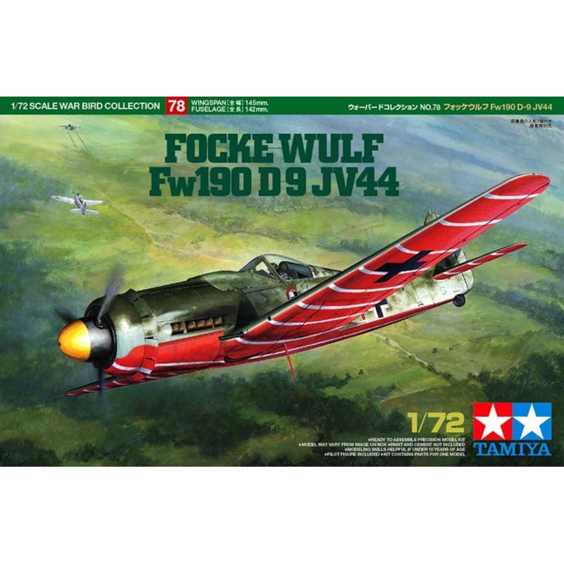 Tamiya - 1/72 Focke-Wulf Fw190 D-9 JV44