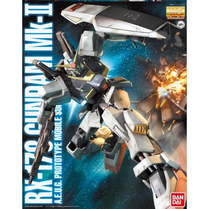 Bandai - 1/100 RX-178 GUNDAM MK-II VER.2.0 (MG)