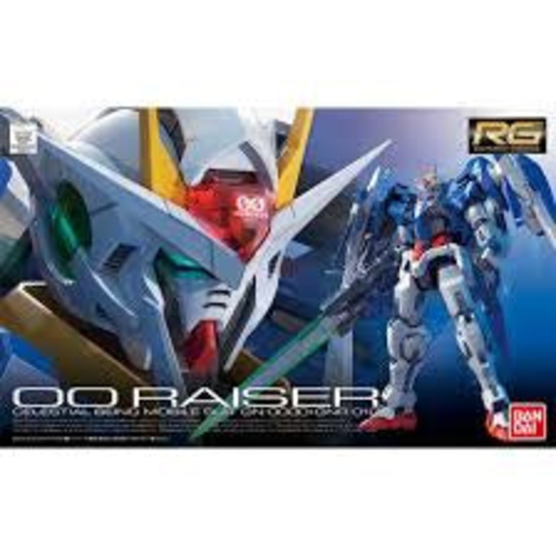 Bandai - 1/144 OO Raiser (Celestial Being Mobile Suit GN-0000+GNR-010)