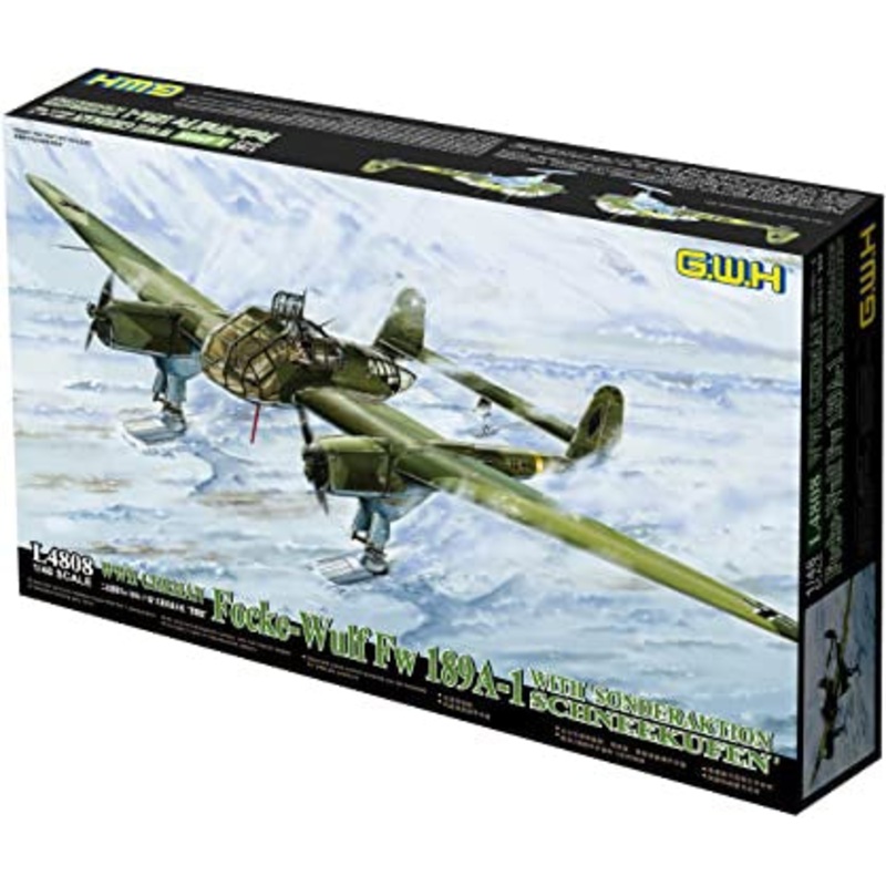 Great Wall Hobby - 1/48 WWII German FW 189A-1 with "Sonderaktion Schneekufen"