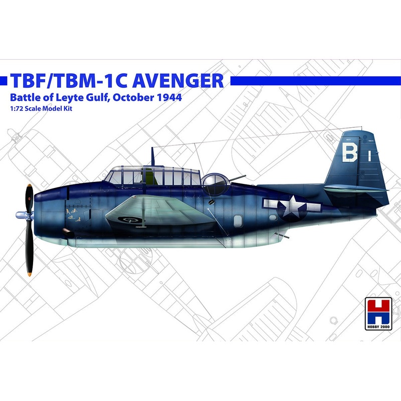 Hobby 2000 - 1/72 Grumman TBF/TBM-1C Avenger October 1945