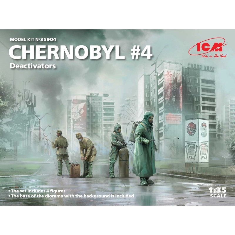 ICM - 1/35 Chernobyl #4 Deactivators