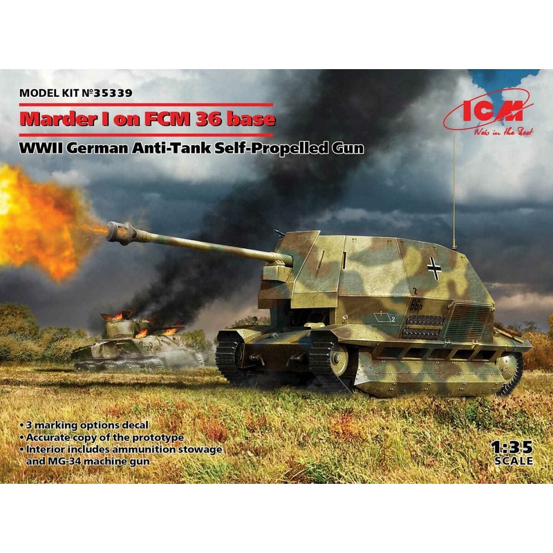ICM - 1/35 Marder I On FCM 36 Base