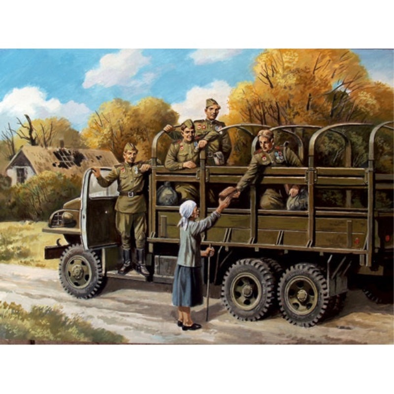 ICM - 1/35 Soviet Motorized Infantry 1943-1945