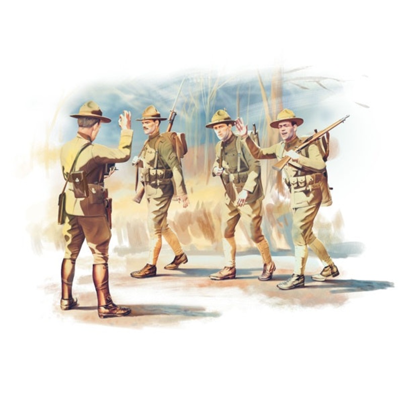 ICM - 1/35 US Infantry 1917