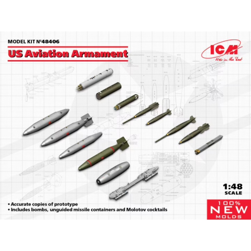 ICM - 1/48 US Aviation Armaments
