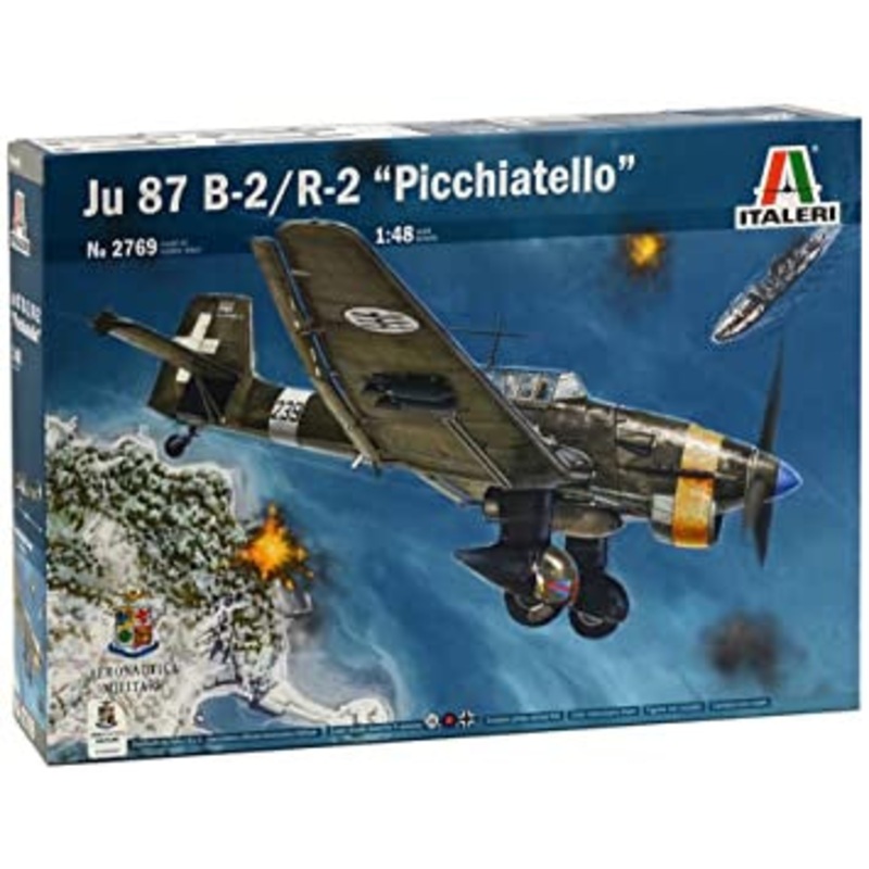 Italeri - 1/48 Stuka JU 87 B2/R2 "Picchiatello"