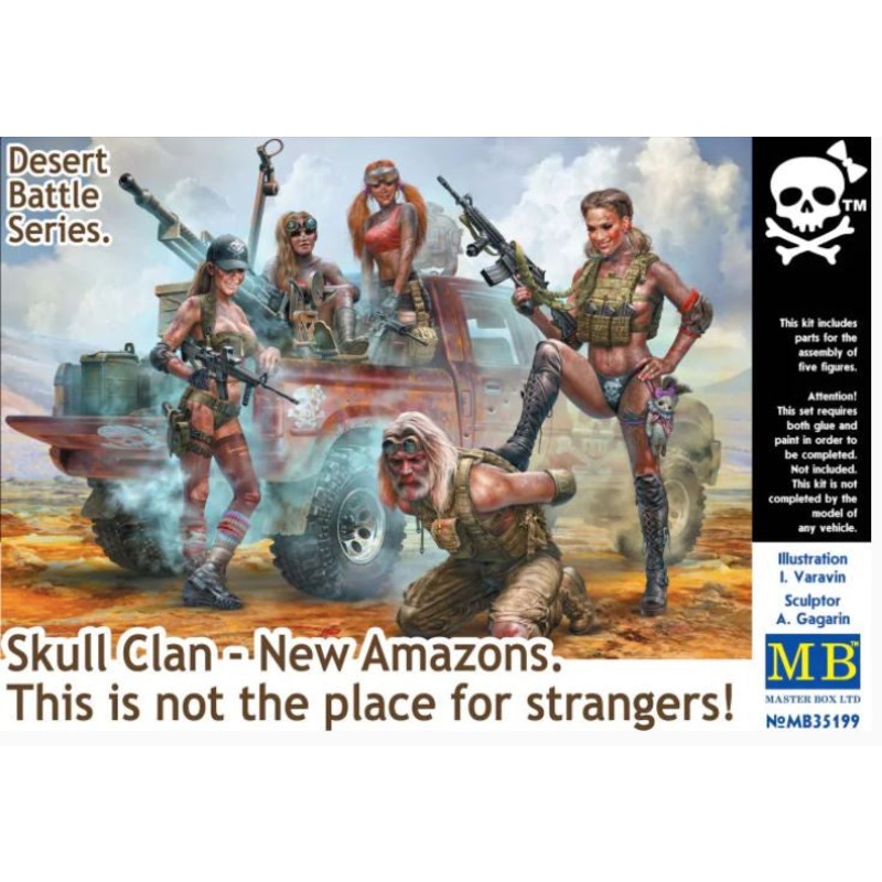 Master Box - 1/35 Skull Clan New Amazons