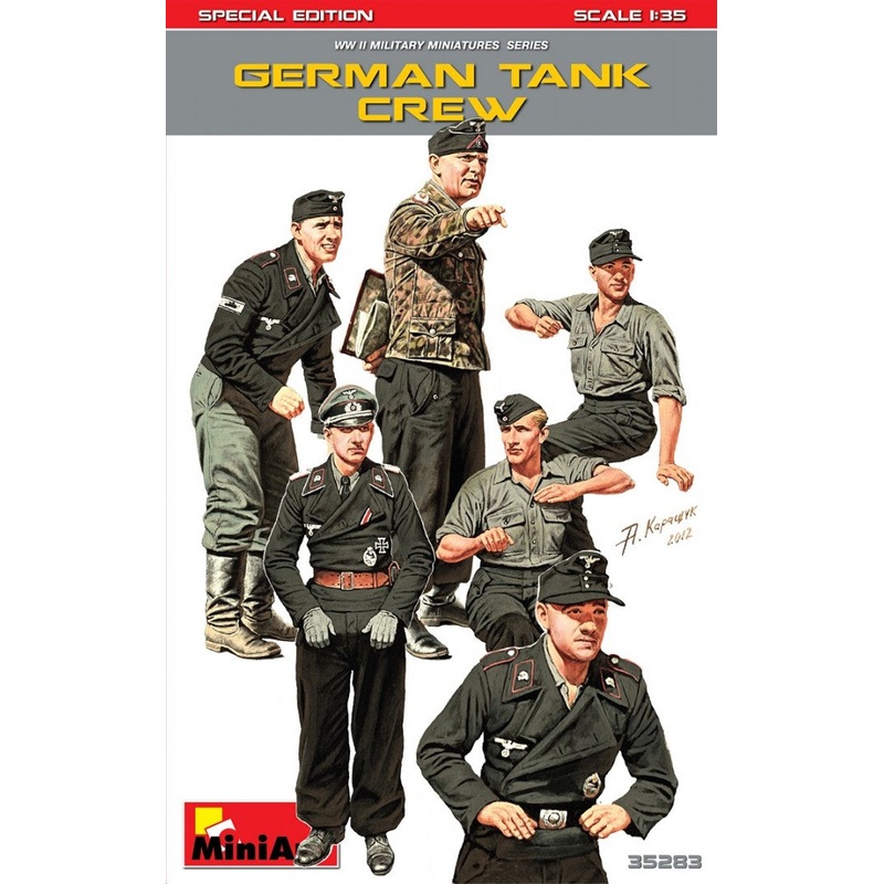 Miniart - 1/35 German Tank Crew (Special Edition)