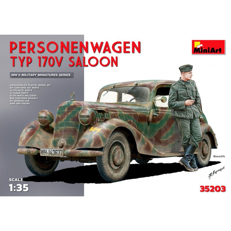 Miniart - 1/35 Personenwagen Type 170V (Special Ed.)