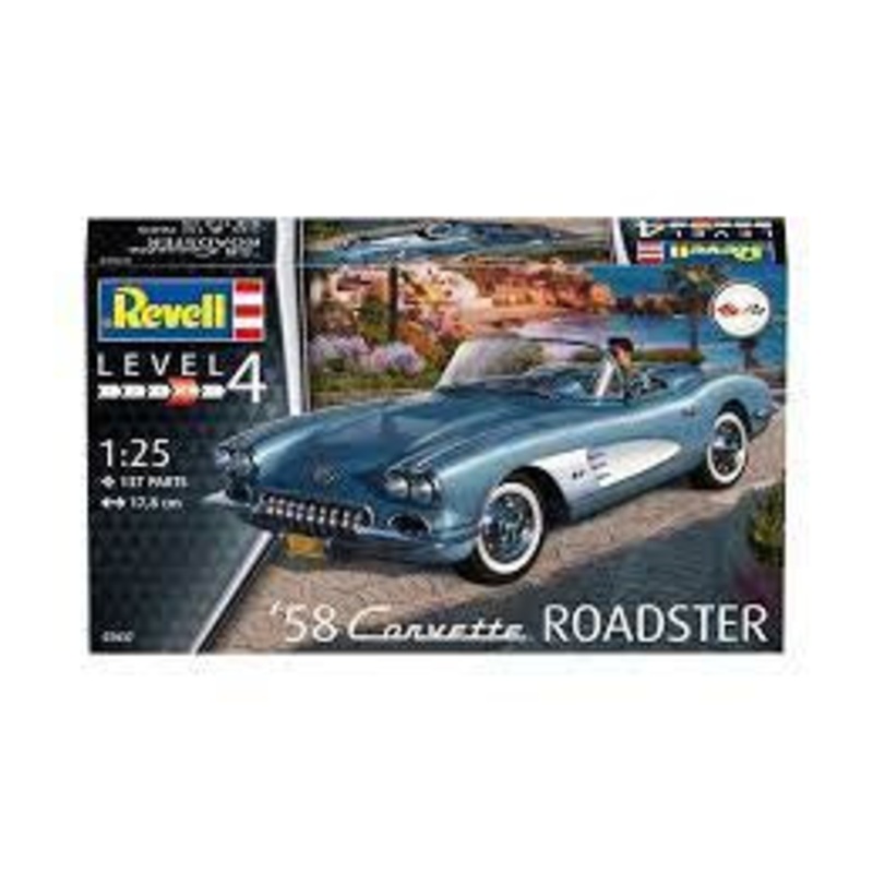 Revell - 1/25 Corvette Roadster 1958