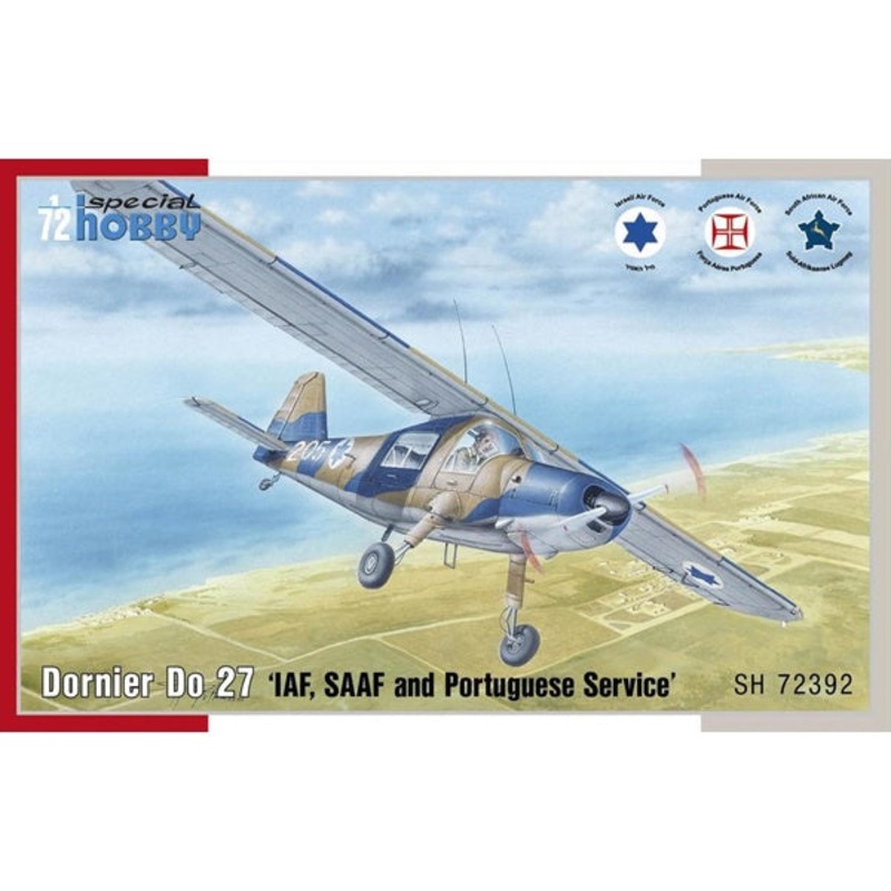 Special Hobby - 1/72 Dornier Do 27 'IAF  SAAF and Portuguese Service"