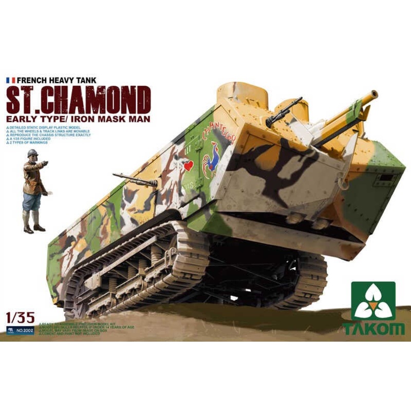 Takom - 1/35 WWI St.Chamond Early Type