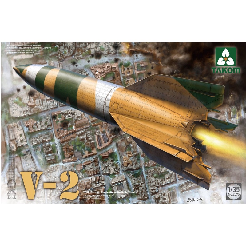 Takom - 1/35 WWII German Single Stage Ballistic Missile V-2