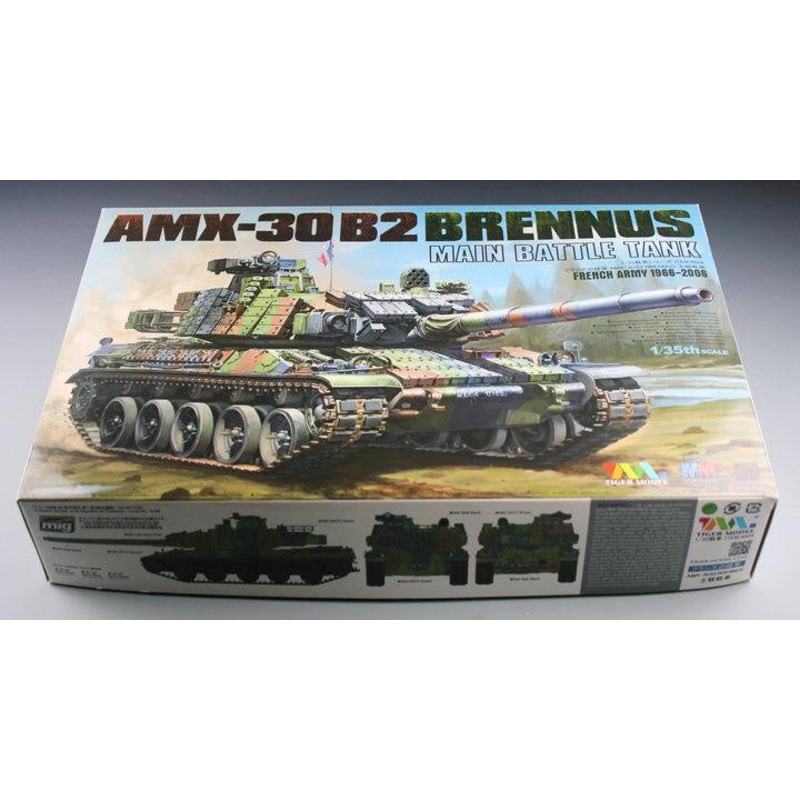 Tiger Model - 1/35 French Army AMX-30 B2 Brennus MBT