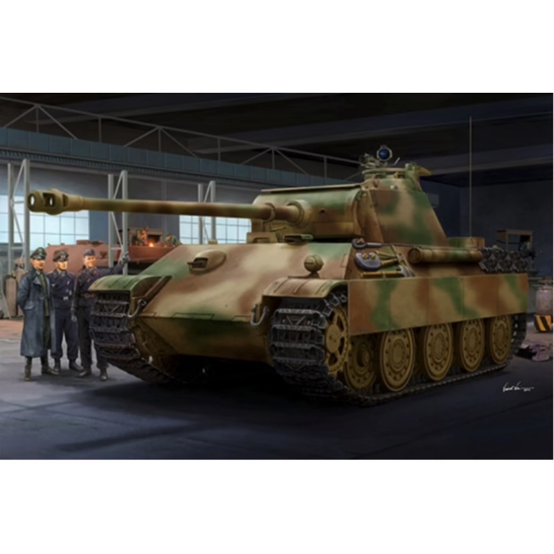 Trumpeter - 1/16 German Sd.Kfz.171 Panther Ausf.G Late Version w/Full Interior