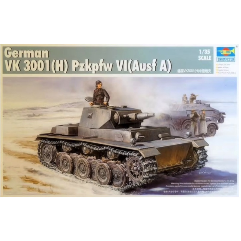 Trumpeter - 1/35 German VK3001(H) PzKpfw VI Ausf. A Panzer