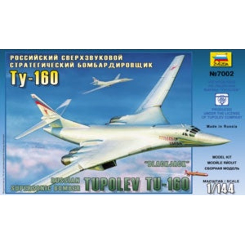 Zvezda - 1/144 Russian Supersonic Strategic Bomber Tu-160