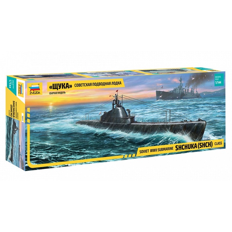 Zvezda - 1/144 Soviet WWII Submarine Shchuka (SHCH) Class