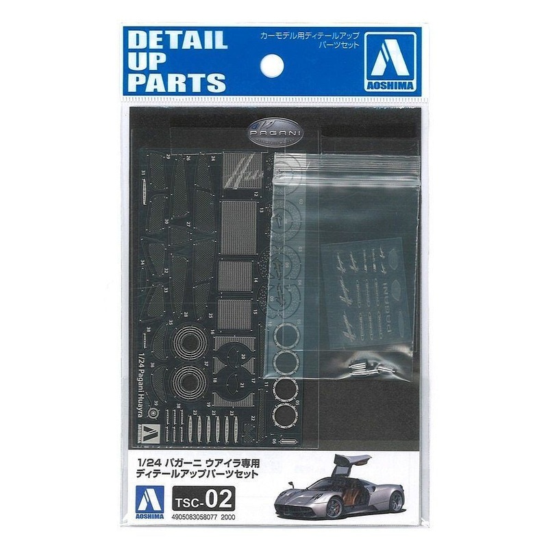 Aoshima - 1/24 Pagani Huayra Common Detail-Up Parts