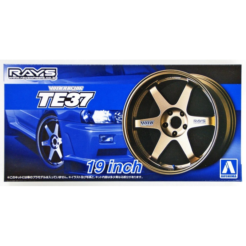 Aoshima - 1/24 Volk Racing TE37 19inch