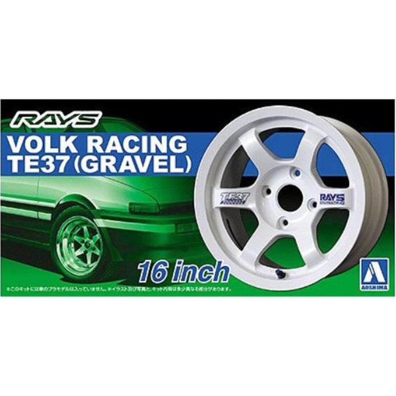 Aoshima - 1/24 Volk Racing TE37 (Gravel) 16''
