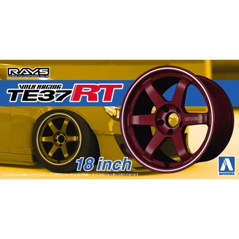 Aoshima - 1/24 Volk Racing TE37RT 18inch