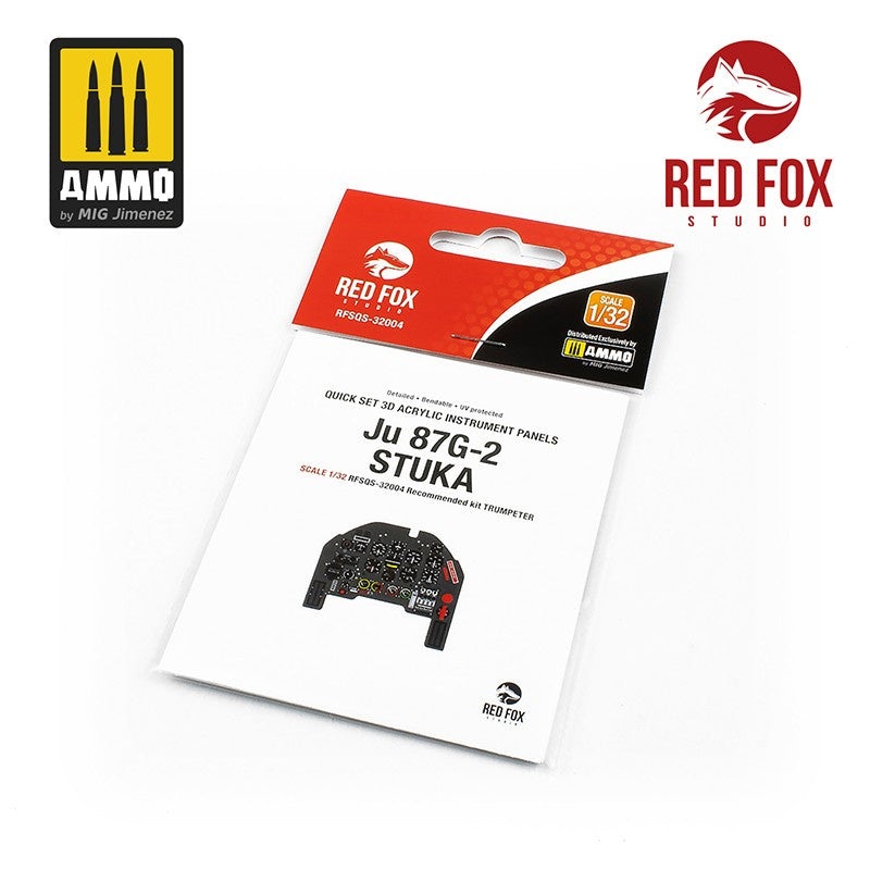 Red Fox Studio 32004 - 1/32 Junkers Ju-87G-2 Stuka (for Trumpeter kit)