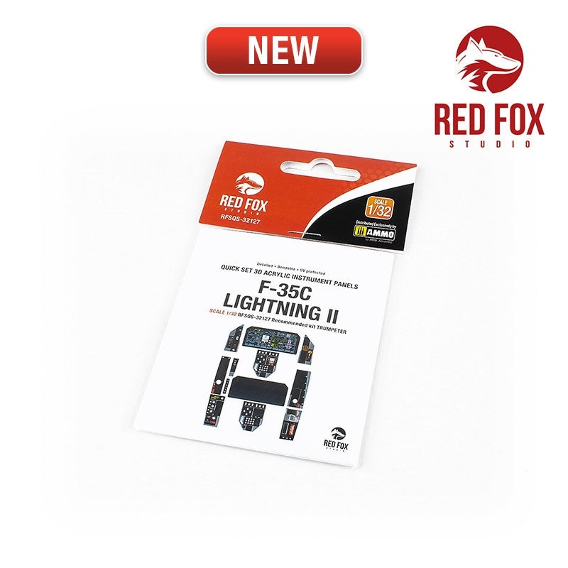 Red Fox Studio 32127 - 1/32 F-35C Lightning II (for Trumpeter kit)