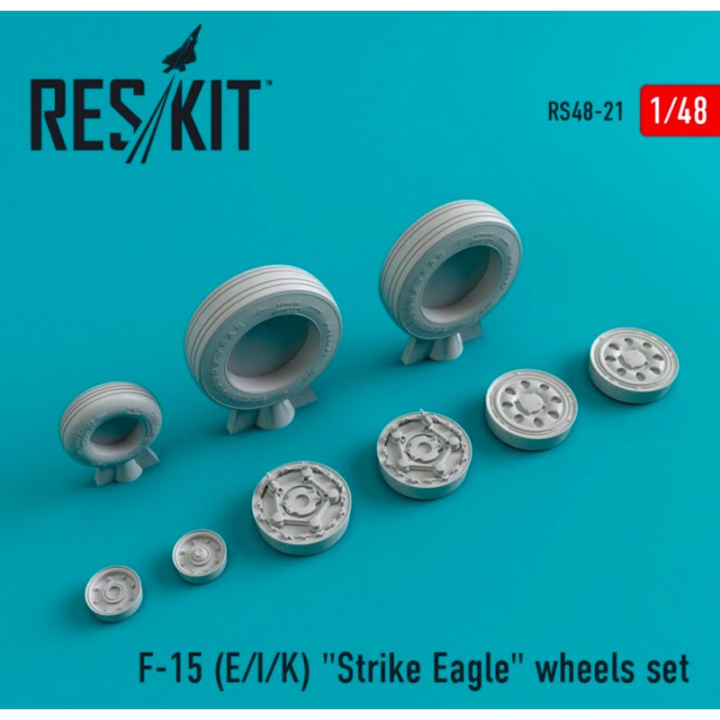 Reskit - 1/48 F-15 (E/I/K) "Strike Eagle" Wheels Set (RS48-0021)