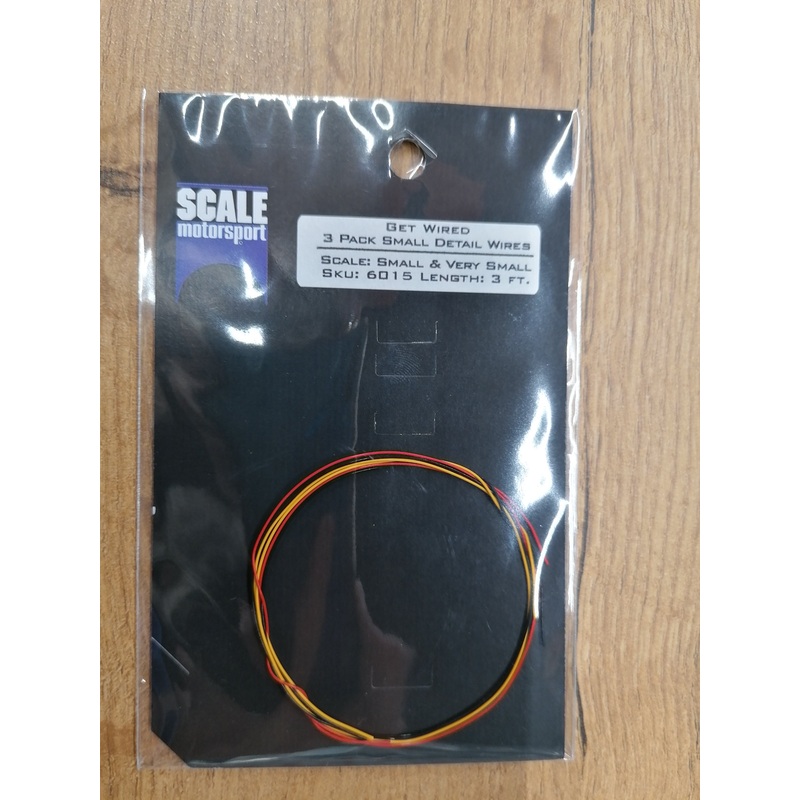 Scale Motorsport - Light Weight Detail Wire 3 Pack (6015)