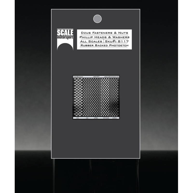 Scale Motorsport - NBWPD (Nut, Bolts,Washers, & Dzus Fasteners) all scales (8117)