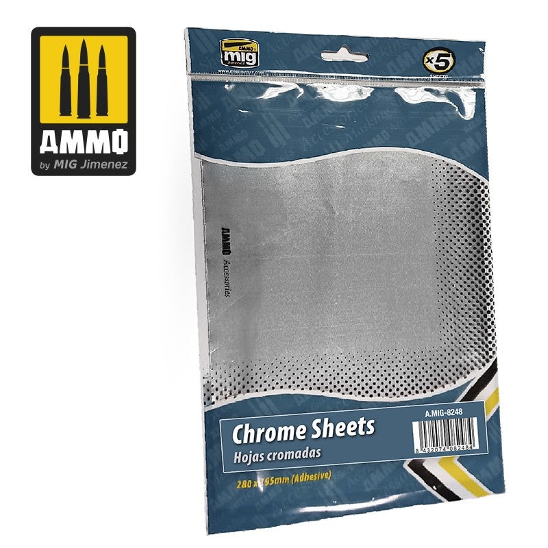 AMMO - Chrome Sheets 280 x 195mm