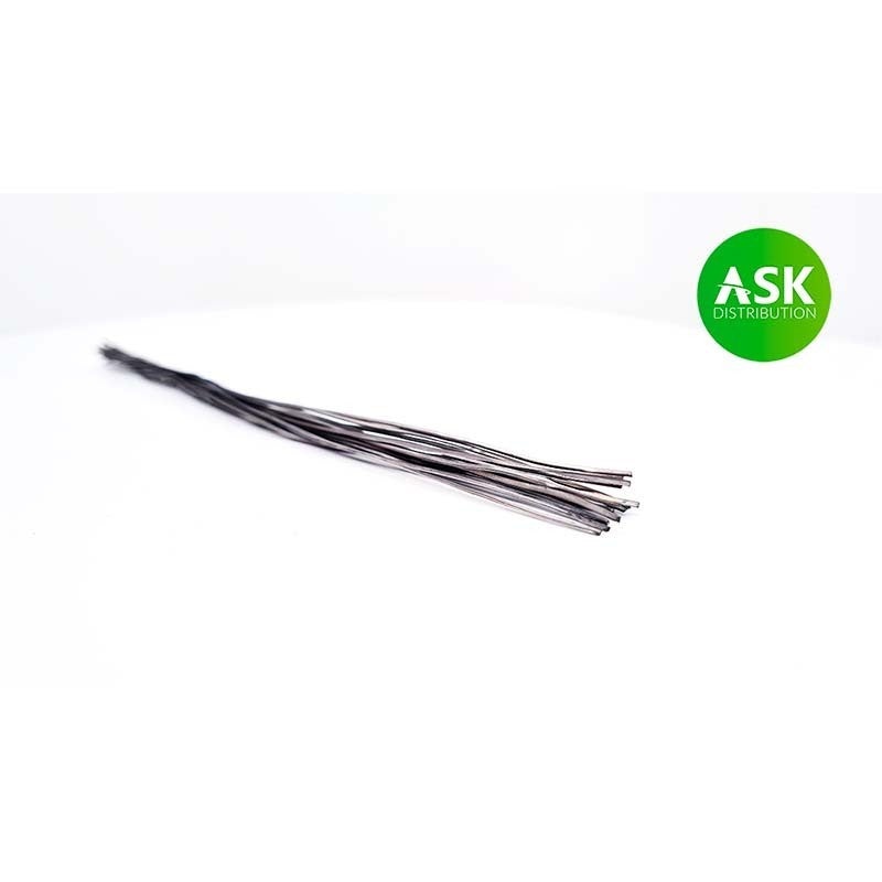 Art Scale Kit - Lead Wire - Halfround 0.8 x 0.55 x 140mm (16pcs)